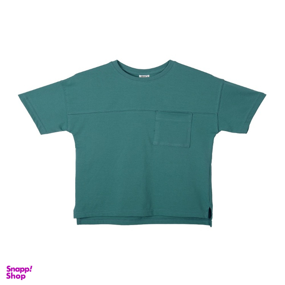 تیشرت جی بی جو (Jibijo) مدل Sewing کد 3100 رنگ سبز