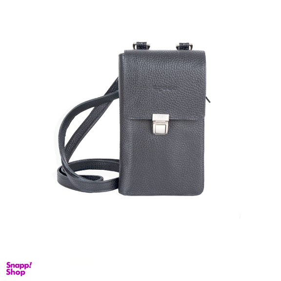 کیف گردنی چرم کروکو (Croco) مدل آذین