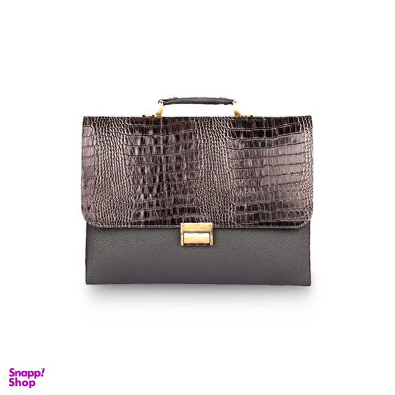 کیف اداری کروکو (Croco) مدل هرمس تک قفل