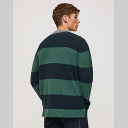 پلیور مردانه پپه جینز (Pepe Jeans) مدل Marvin Striped Print Jumper