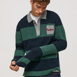 پلیور مردانه پپه جینز (Pepe Jeans) مدل Marvin Striped Print Jumper
