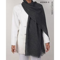 شال زنانه نوولا شال (Novella shawl) مدل راه راه کد 055828