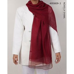 شال زنانه نوولا شال (Novella shawl) مدل ارگانزا کد 055829