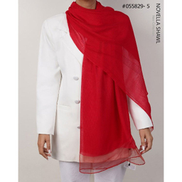 شال زنانه نوولا شال (Novella shawl) مدل ارگانزا کد 055829
