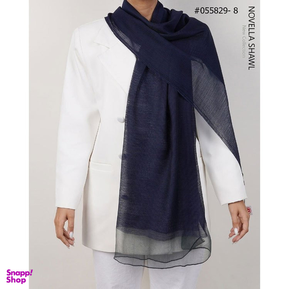 شال زنانه نوولا شال (Novella shawl) مدل ارگانزا کد 055829