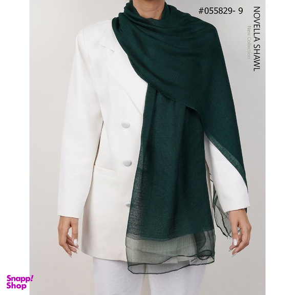 شال زنانه نوولا شال (Novella shawl) مدل ارگانزا کد 055829
