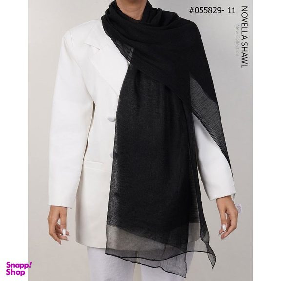 شال زنانه نوولا شال (Novella shawl) مدل ارگانزا کد 055829