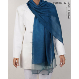 شال زنانه نوولا شال (Novella shawl) مدل ارگانزا کد 055829