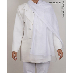 شال زنانه نوولا شال (Novella shawl) مدل ارگانزا کد 055829