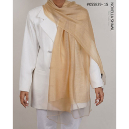 شال زنانه نوولا شال (Novella shawl) مدل ارگانزا کد 055829