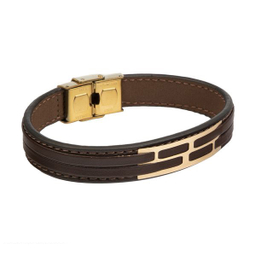 دستبند طلا 18 عیار مردانه مایا ماهک (Maya Maahak) مدل MB1493