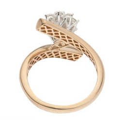 انگشتر طلا 18 عیار زنانه مایا ماهک (Maya Maahak) مدل MR0810