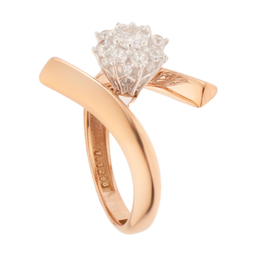 انگشتر طلا 18 عیار زنانه مایا ماهک (Maya Maahak) مدل MR0810