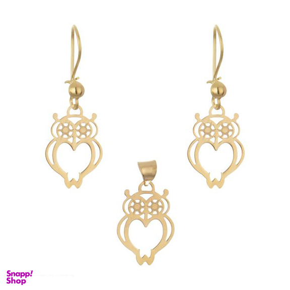 نیم ست طلا 18 عیار دخترانه مایا ماهک (Maya Maahak) مدل MS0548