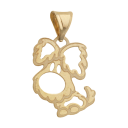 نیم ست طلا 18 عیار دخترانه مایا ماهک (Maya Maahak) مدل MS0586