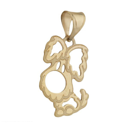 نیم ست طلا 18 عیار دخترانه مایا ماهک (Maya Maahak) مدل MS0586