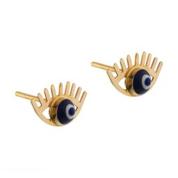 نیم ست طلا 18 عیار دخترانه مایا ماهک (Maya Maahak) مدل MS0602