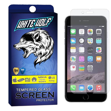 محافظ صفحه نمایش وایت ولف (White Wolf) مدل WGS مناسب موبایل اپل iPhone 8