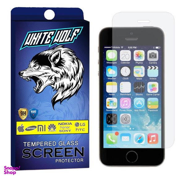 محافظ صفحه نمایش وایت ولف (White Wolf) مدل WGS مناسب موبایل اپل iPhone SE