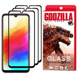محافظ صفحه نمایش گودزیلا (Godzilla) مدل GGF مناسب موبایل شیایومی Redmi Note 7 بسته 3 عددی