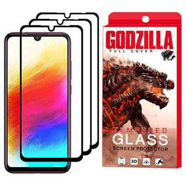 محافظ صفحه نمایش گودزیلا (Godzilla) مدل GGF مناسب موبایل شیایومی Redmi Note 7 بسته 3 عددی