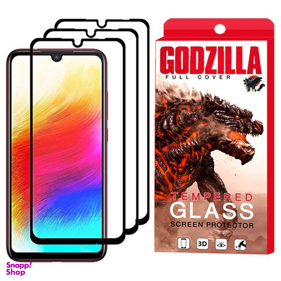 محافظ صفحه نمایش گودزیلا (Godzilla) مدل GGF مناسب موبایل شیایومی Redmi Note 7 بسته 3 عددی