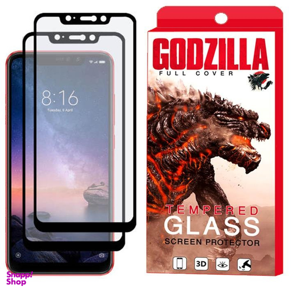 محافظ صفحه نمایش مات گودزیلا (Godzilla) مدل GGM مناسب موبایل شیایومی Redmi Note 6 Pro بسته 2 عددی