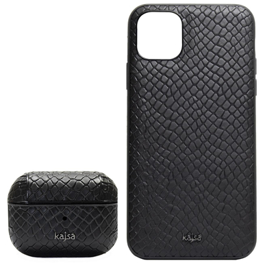 کاور کاجسا (Kajsa) مدل Pearl مناسب موبایل اپل IPhone 11 به همراه کیس هندزفری اپل AirPods Pro