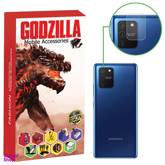 محافظ لنز دوربین گودزیلا (Godzilla) مدل Glz مناسب موبایل سامسونگ Galaxy S10 Lite