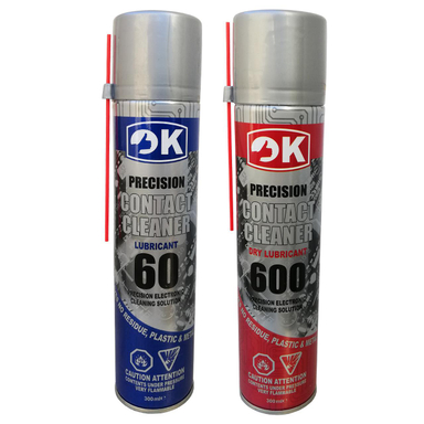 اسپری تمیزکننده چرب و خشک اوکی (Ok) مدل Contact Cleaner بسته 2 عددی