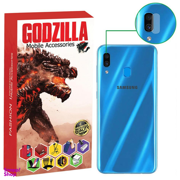 محافظ لنز دوربین گودزیلا (Godzilla) مدل Glz مناسب موبایل سامسونگ Galaxy A30