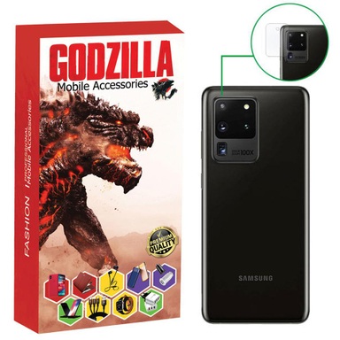 محافظ لنز دوربین گودزیلا (Godzilla) مدل Glz مناسب موبایل سامسونگ Galaxy S20 Ultra