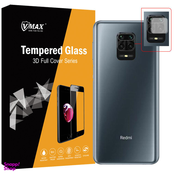 محافظ لنز دوربین وی مکس (Vmax) مدل Vc2 مناسب موبایل شیایومی Redmi Note 9S بسته دو عددی