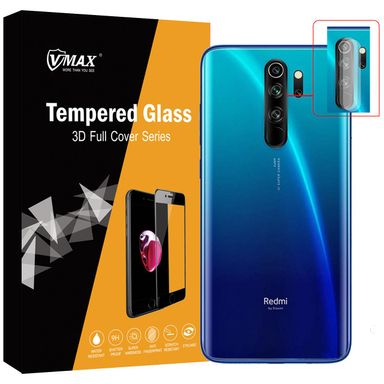 محافظ لنز دوربین وی مکس (Vmax) مدل Vc2 مناسب موبایل شیایومی Redmi Note8 Pro بسته دو عددی