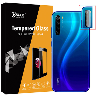 محافظ لنز دوربین وی مکس (Vmax) مدل Vc2 مناسب موبایل شیایومی Redmi Note8 بسته دو عددی