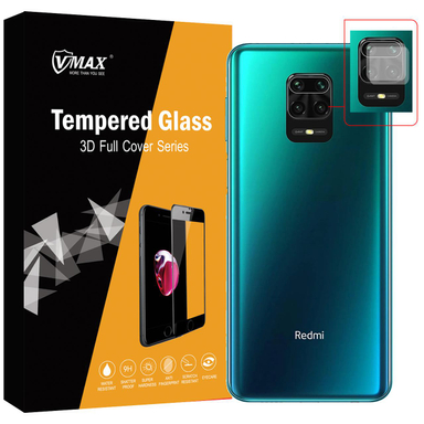 محافظ لنز دوربین وی مکس (Vmax) مدل Vc2 مناسب موبایل شیایومی Redmi Note9 Pro Max بسته دو عددی