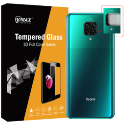 محافظ لنز دوربین وی مکس (Vmax) مدل Vc3 مناسب موبایل شیایومی Redmi Note9 Pro بسته سه عددی