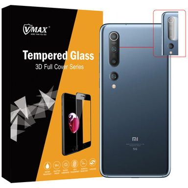 محافظ لنز دوربین وی مکس (Vmax) مدل Vc3 مناسب موبایل شیایومی Mi 10Pro بسته سه عددی