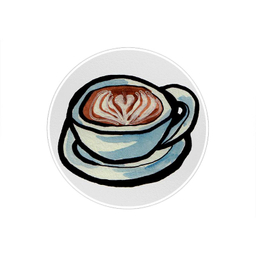 استیکر تزیینی موبایل و تبلت ماسا دیزاین (Masa Design) طرح قهوه مدل Stk955