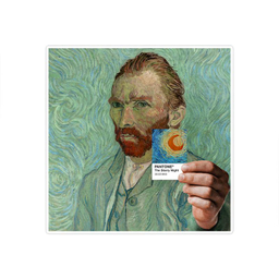 استیکر تزیینی موبایل و تبلت ماسا دیزاین (Masa Design) طرح ونسان ون گوگ مدل Stk873