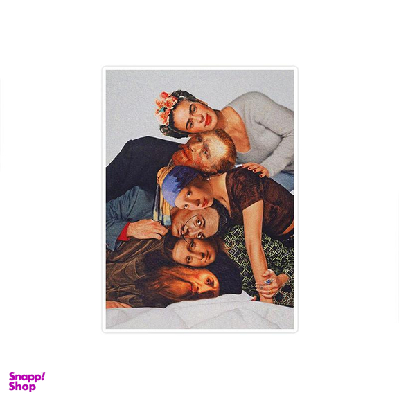 استیکر تزیینی موبایل و تبلت ماسا دیزاین (Masa Design) طرح چهره مدل Stk860