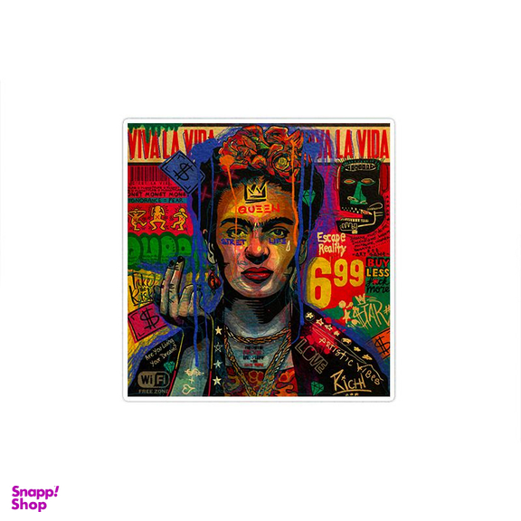 استیکر تزیینی موبایل و تبلت ماسا دیزاین (Masa Design) مدل Stkv0159 طرح فریدا