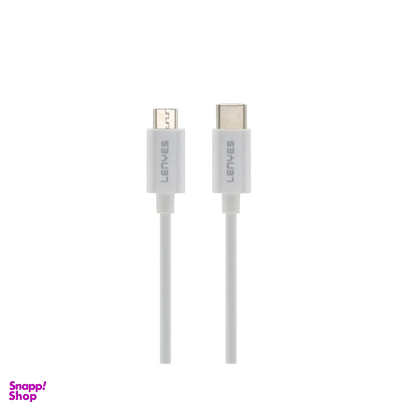 کابل تبدیل Micro USB به USB-C لنیز (Lenyes) مدل Lc701 Tc-V8 به طول 1m