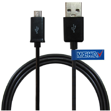 کابل تبدیل USB به Micro USB مکا (Meka) مدل Mcu10 به طول 3m