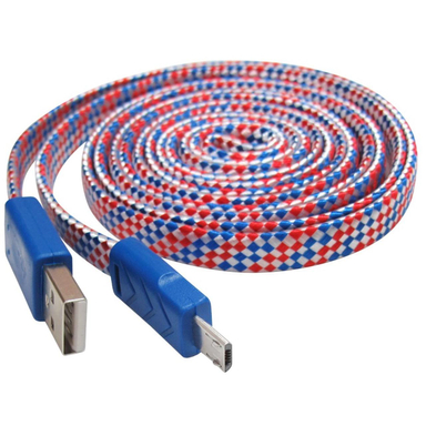 کابل تبدیل USB به Micro USB مکا (Meka) مدل Mcu28 به طول 2m