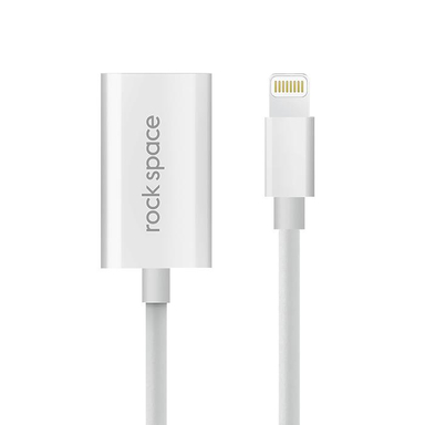 کابل تبدیل Lightning به Audio راک اسپیس (Rock Space) مدل Rcb0561