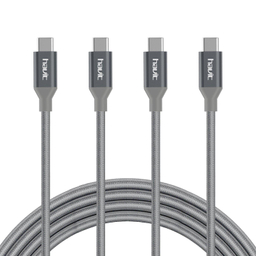 کابل شارژر USB-C هویت (Havit) مدل Hv-St003 به طول 1m بسته دو عددی
