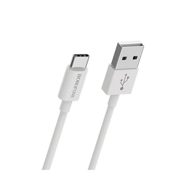 کابل تبدیل USB به USB-C بروفون (Borofone) مدل Bx22 به طول 1m