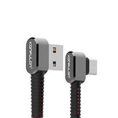 کابل تبدیل USB به USB-C کانفلون (Konfulon) مدل S75 به طول 1m