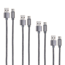 کابل تبدیل USB به USB-C کلومن مدل Kd-P19 مجموعه 4 عددی